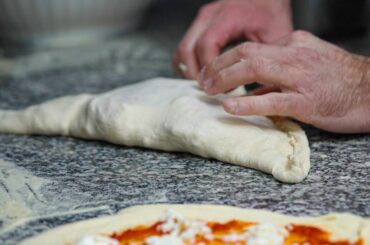 Street Food in Sicily - Pizza Siciliana & Calzone