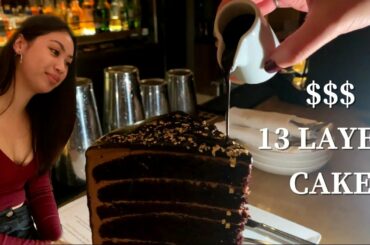 World’s Best Chocolate Cake $$$ Toronto Vlog | St.Regis Hotel, Louix Louis & Terroni Restaurant