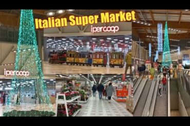 Inside an ITALIAN Super Market || Visit to Iper Coop a super market in ITAly