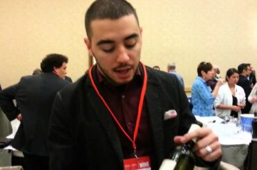 Daniele Di Carlo from Agraverde in Ortona Italy talks Passerina wine in Vancouver