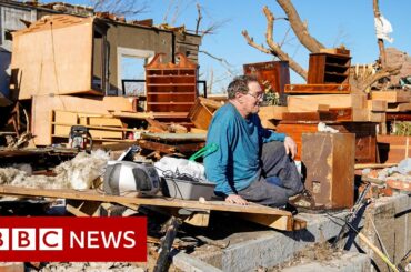 Kentucky residents face 'hell on Earth' in wake of tornadoes - BBC News