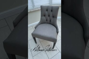 Millmax Interiors - Edoardo Bespoke Upholstered Italian Dining Chairs MS0410 Custom Made-To-Order