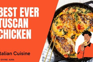 TUSCAN CHICKEN | ITALIAN CUISINE COOKING COURES | RECIPE 1