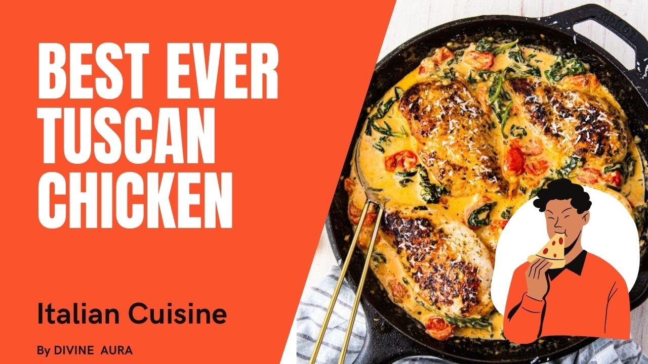 TUSCAN CHICKEN | ITALIAN CUISINE COOKING COURES | RECIPE 1 TUSCAN CHICKEN | ITALIAN CUISINE COOKING COURES | RECIPE 1