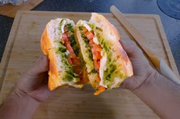 Best Italian Vegetarian Sandwich Ever Recipe !