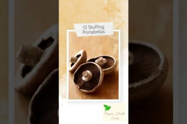 Stuffed Portabellas: Italian Sausage and Spinach in Rich Red Wine Sauce | Italian Cuisine