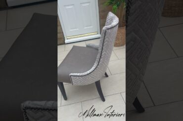 Millmax Interiors -The Edoardo Bespoke Dining Chair Styled By You