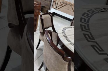 Round Italian marble Dining table || special discount|| BHAG FURNITURE MART