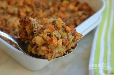 Italian minced meat casserole. Very tasty recipes