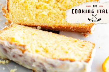 Orange Bread Cake with Glaze from Sicily Cooking Italian with Joe