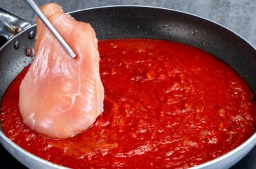 “Stolen” from the Italians! Tender chicken in tomato sauce - it melts in your mouth