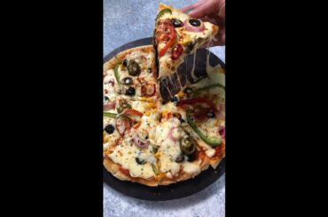 Chicago Pizza Kit |  Pizza At home | Cheese Burst #shorts #ytshorts