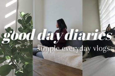 Vlog | First week of 2022, slow mornings, Japanese-Italian food, WFH, dog-sitting Shiba, lockdown