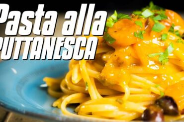 How to Make PASTA ALLA PUTTANESCA | Authentic Italian Recipe