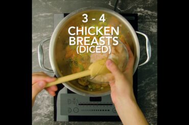 Italian Chicken & Mushroom Soup