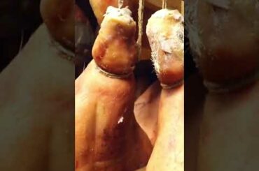 How ham is made in the hills of Italy