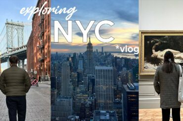 NYC vlog | best tourist spots, lcd soundsystem, and best italian food. pt.1