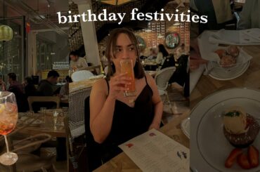 my 16th birthday vlog| Italian restaurant, gifts, delicious food, grwm