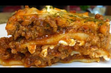 Cheesy Beef Lasagna Recipe 2022|| #lasagna #pasta #foodie #italianfood #jamaican #winnipeg