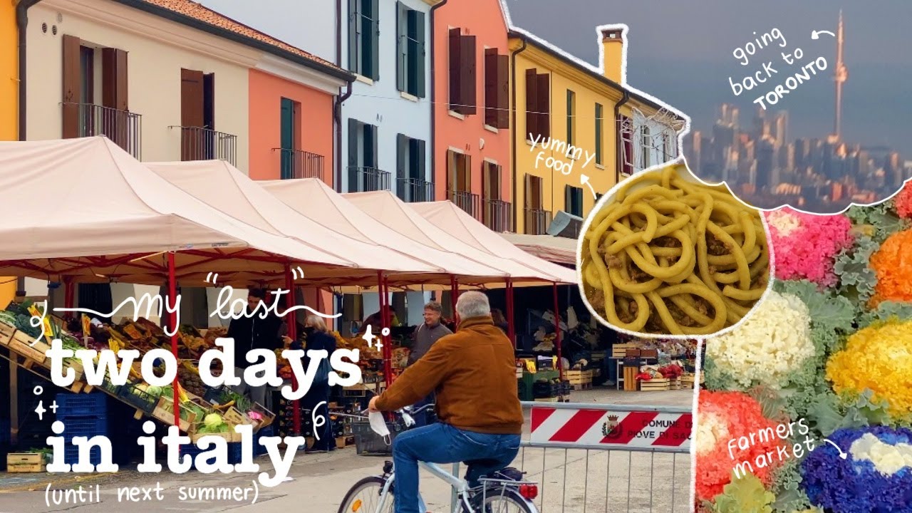 vlog: last two days in italy + going back to canada :( vlog: last two days in italy + going back to canada :(