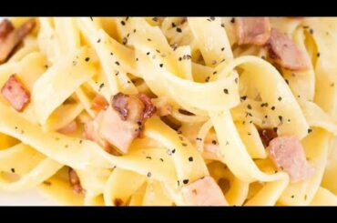 Carbonara no cream(Authenthic Italian Cuisine)