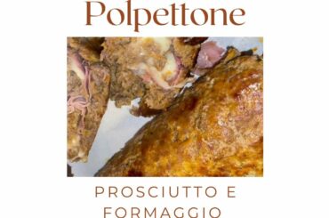 polpettone con prosciutto e formaggio. #cuisine #italianfood #italy #food
