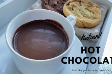 Italian hot chocolate recipe