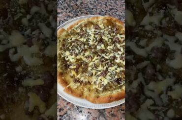 Recette pizza au pesto facile  #pizza #italy #italianfood #food #love #italianpizza #pesto #morocco