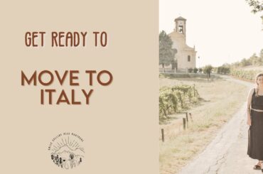 Move to Italy: steps you can take TODAY.