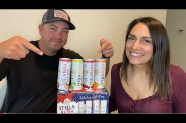 WINE IN A CAN! TASTE TESTING STELLA ROSA WINE