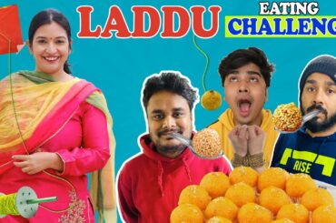 LADOO EATING CHALLENGE | Lohri & Sankranti Vlog | CookWithNisha