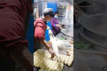 Street Food | Hand Pulled Noodles | Cooking Skill