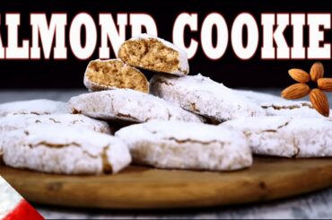 "Ricciarelli" Traditional Italian Almond Cookies Gluten Free Recipe