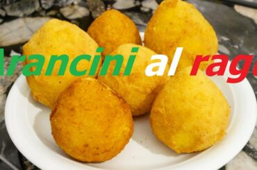 ARANCINI SICILIANI homemade in Italy in 50 seconds #shorts
