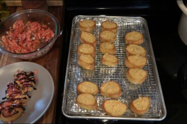 How To Cook : Bruschetta (Popular & Delicious Italian Appetizer)