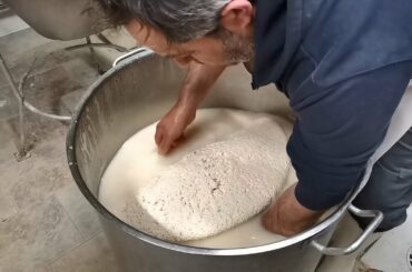 Recipe, Instruction and Demonstration - Fresh handmade, home made Italian Mozzarella Cheese, part 2