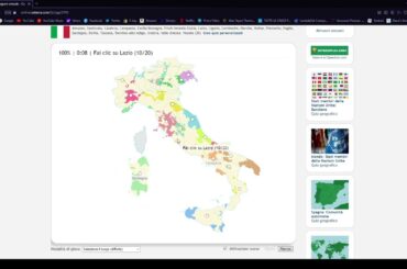 (World Record) Seterra Web (PIN Hard) Italy: Wine Regions Speedrun 0:17