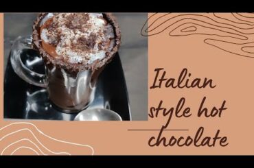 Italian Style Hot Chocolate|Hot chocolate Recipe|Fun From Food F3|Pragati Pandit