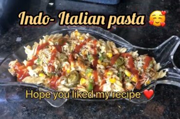 easy Indo- Italian pasta recipe