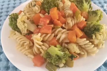 Pasta with Vegetables/ Easy Cooking/Moms Love Cooking