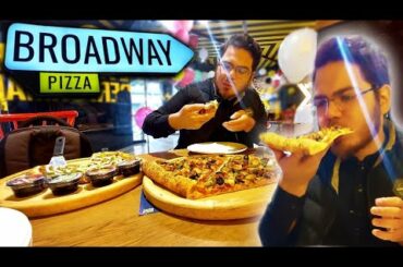 Aap Ki farmaish par BROADWAY PIZZA ka REVIEW ! - FOOD REVIEW | Broadway Pizza