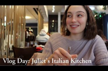 Vlog Day: Juliet’s Italian Kitchen Review #austintexas
