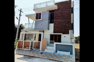 Park facing 3 BHK Duplex NEW House for Sale@ Close to Bank officers layout,Bogadi Mysuru ,8660105902