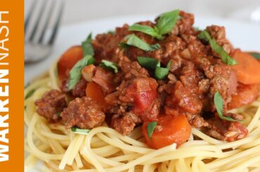 Spaghetti Bolognese Recipe - Italian Pasta Classic - Recipes by Warren Nash