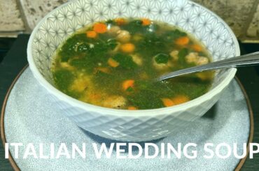BEST ITALIAN WEDDING SOUP