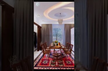 Dining Area And pooja unit design #shorts #short #shortvideo #interior #interiordesign #dining