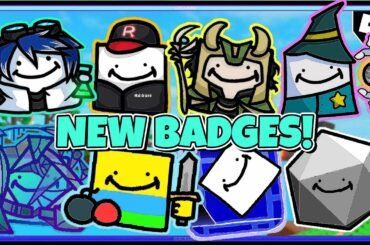 HOW TO GET ALL NEW 100 BADGES in {250} find the reggies | ROBLOX