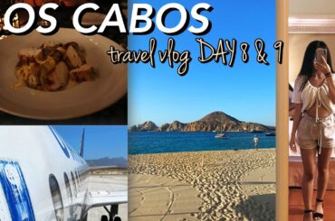 Los Cabos TRAVEL VLOG DAY 8 & 9: Pool Day, Going out to eat Italian Food, Last Days of The Trip