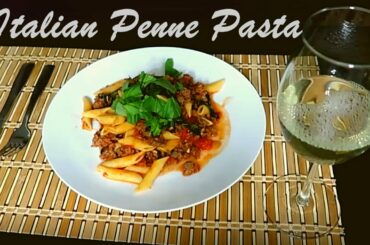 Italian Penne Pasta  (Quick & Easy Recipe in 20 minutes)