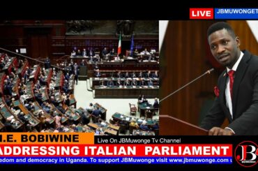 Bobiwine Addressing Italian Parliament | Full HD video